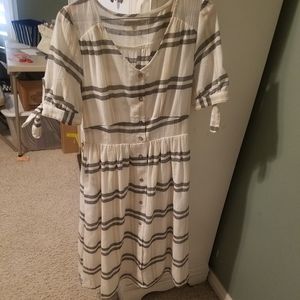 Polagram plaid dress smal